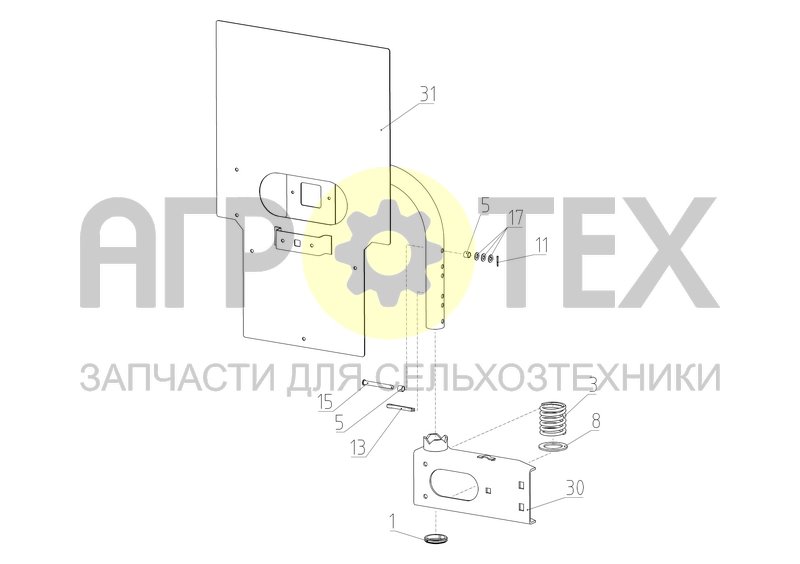 Чертеж Кронштейн поворотный (S300.56.01.150)